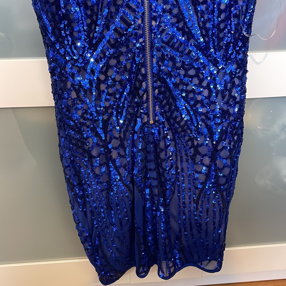 Akira blue sequin dress - Picture 8 of 11